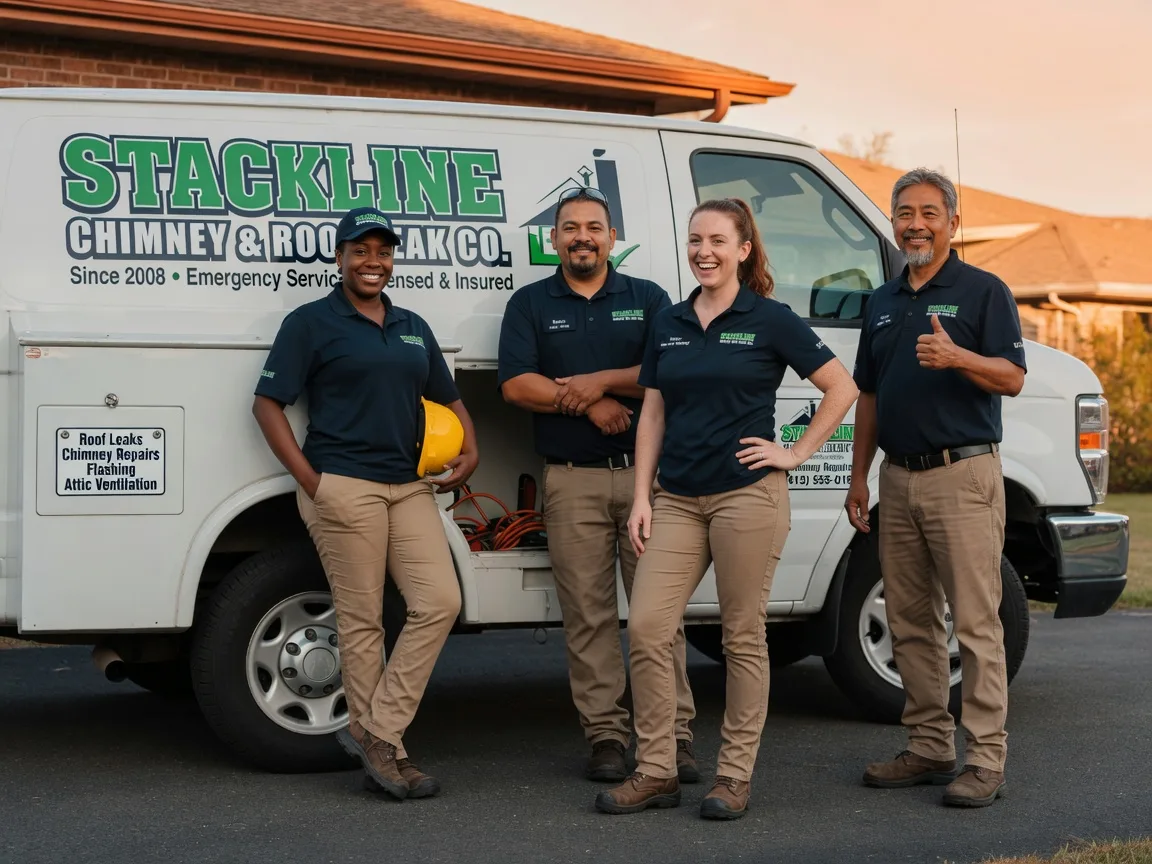 Chimney flashing repair company in Rocksprings, TX